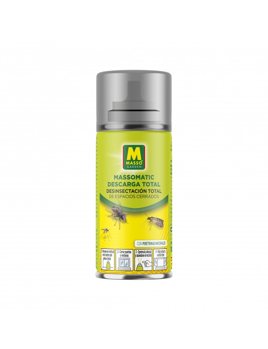 MASSOMATIC DESCARGA TOTAL GARDEN 100 ML