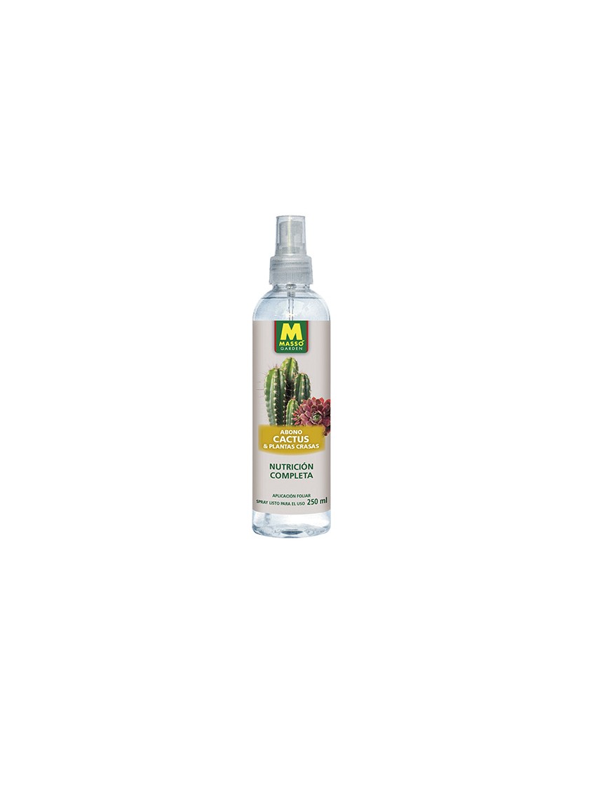 ABONO FOLIAR CACTUS Y PLANTAS CRASAS 250 ML