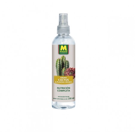 ABONO FOLIAR CACTUS Y PLANTAS CRASAS 250 ML