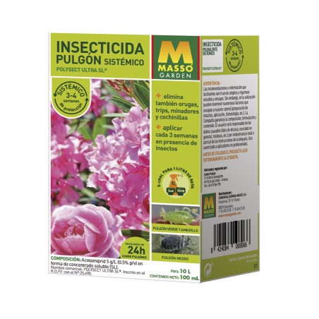 INSECTICIDA PULGÓN SISTÉMICO 100 ML